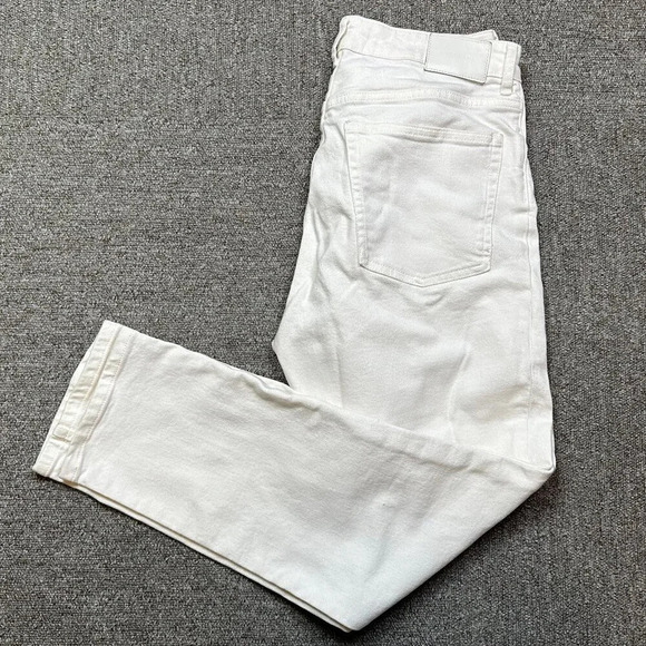 Everlane The Curvy Cheeky Jean in White Size Women's 30 Regular - Picture 1 of 7